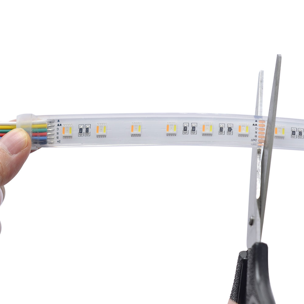 5in1 RGBCCT IP68 Color Changing Outdoor Lights - 15mm 24V Waterproof LED Strip Lights - 60LEDs/m 5in1 RGBCCT IP68 Color Changing Outdoor Lights - 15mm 24V Waterproof LED Strip Lights - 60LEDs/m